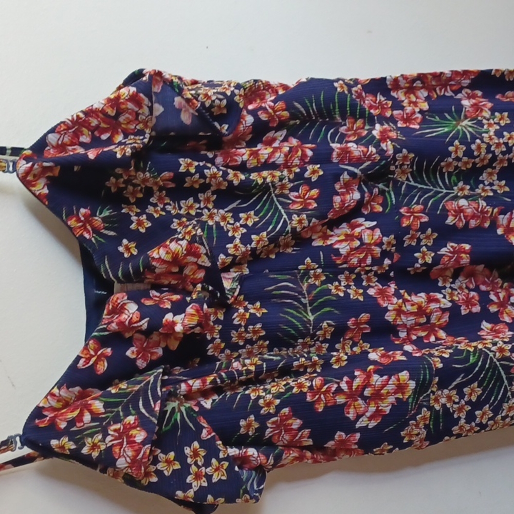 Short floral dress